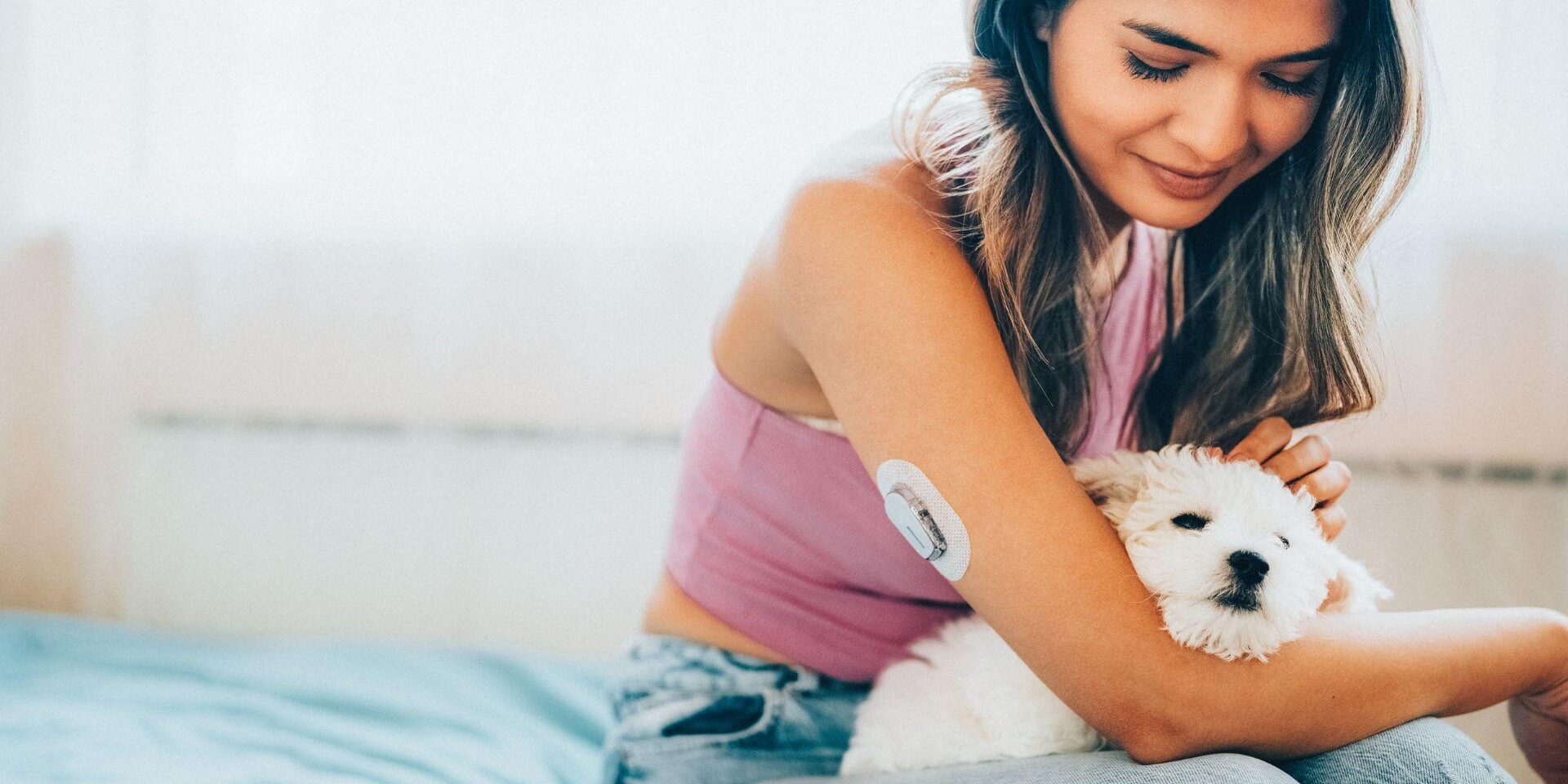 woman with type 1 diabetes