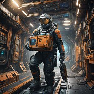 1 Interstellar Spaceship Deckhand